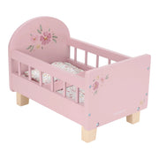 Houten poppenbedje