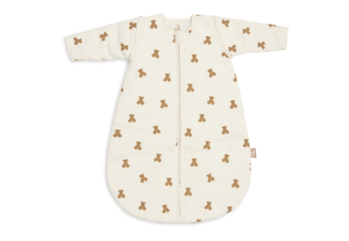Slaapzak met Afritsbare Mouwen – Mini Teddy Bear Little Waffle - 60 cm