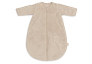 Slaapzak met afristbare mouw - Fluffy - Sand- 60 cm