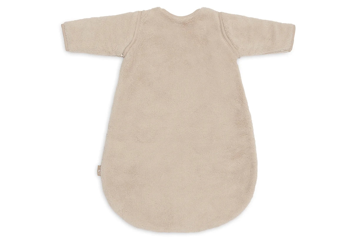 Slaapzak met afristbare mouw - Fluffy - Sand- 60 cm