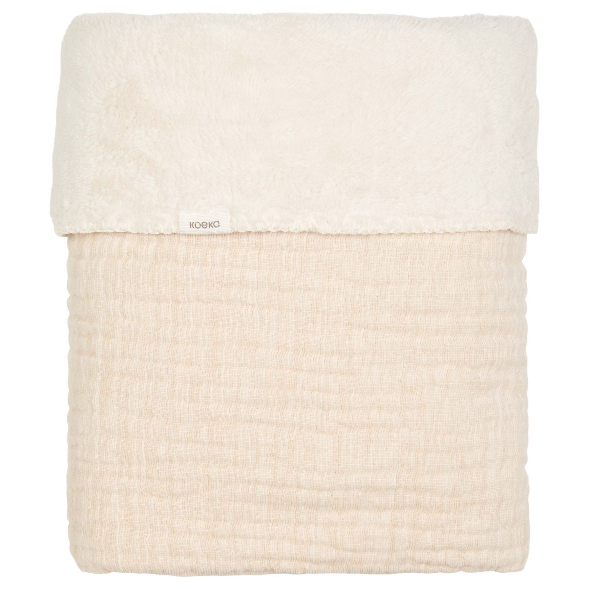 Wiegdeken Teddy Rivoli Warm White