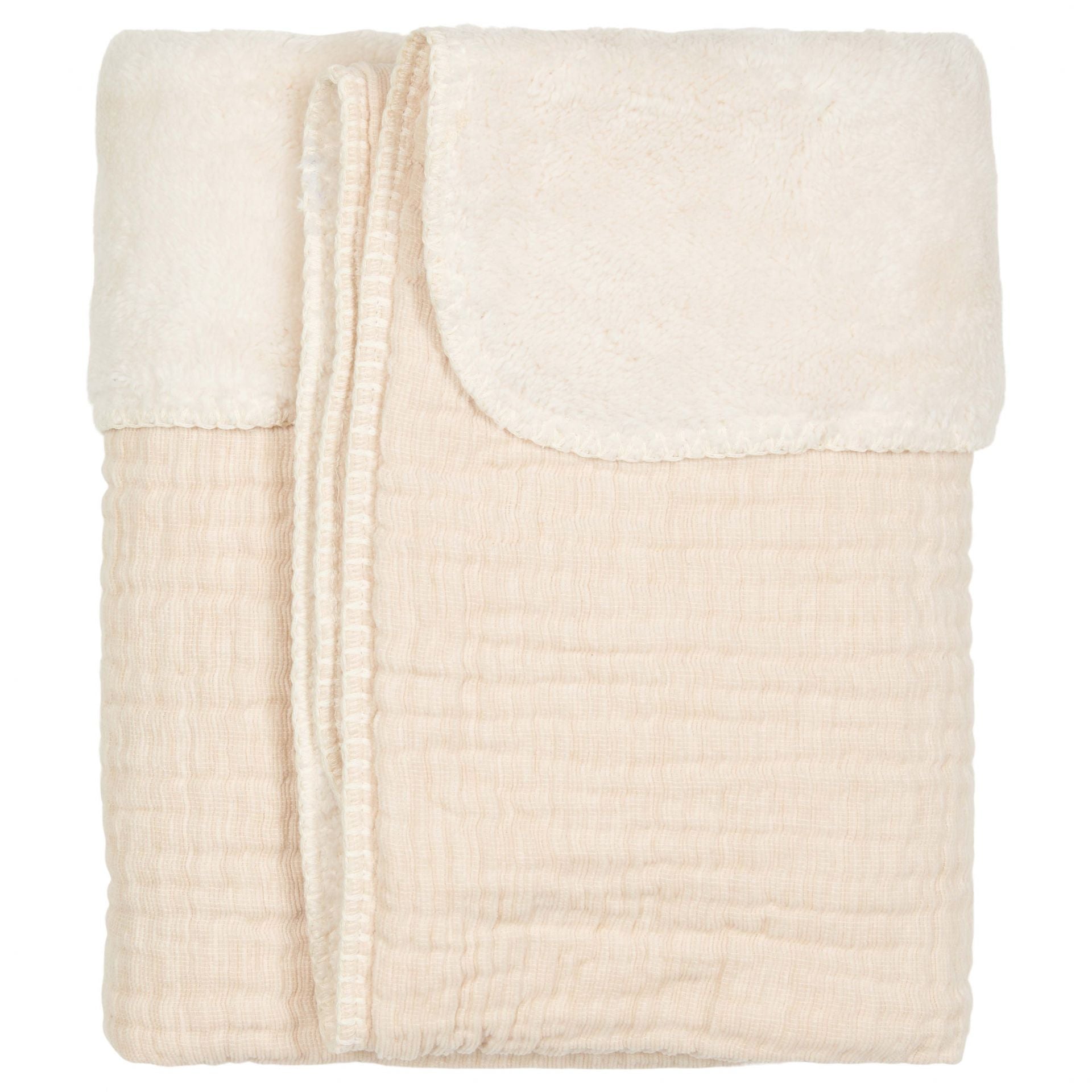 Wiegdeken Teddy Rivoli Warm White