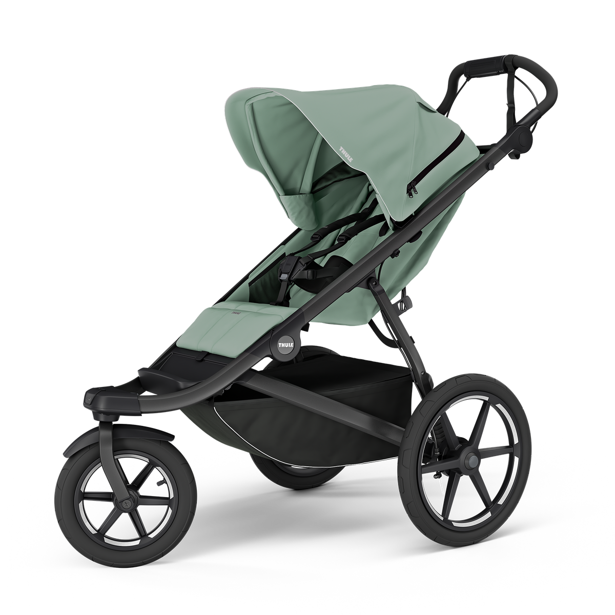 Thule Urban Glide 3 2-in-1 bundel - Mistgroen