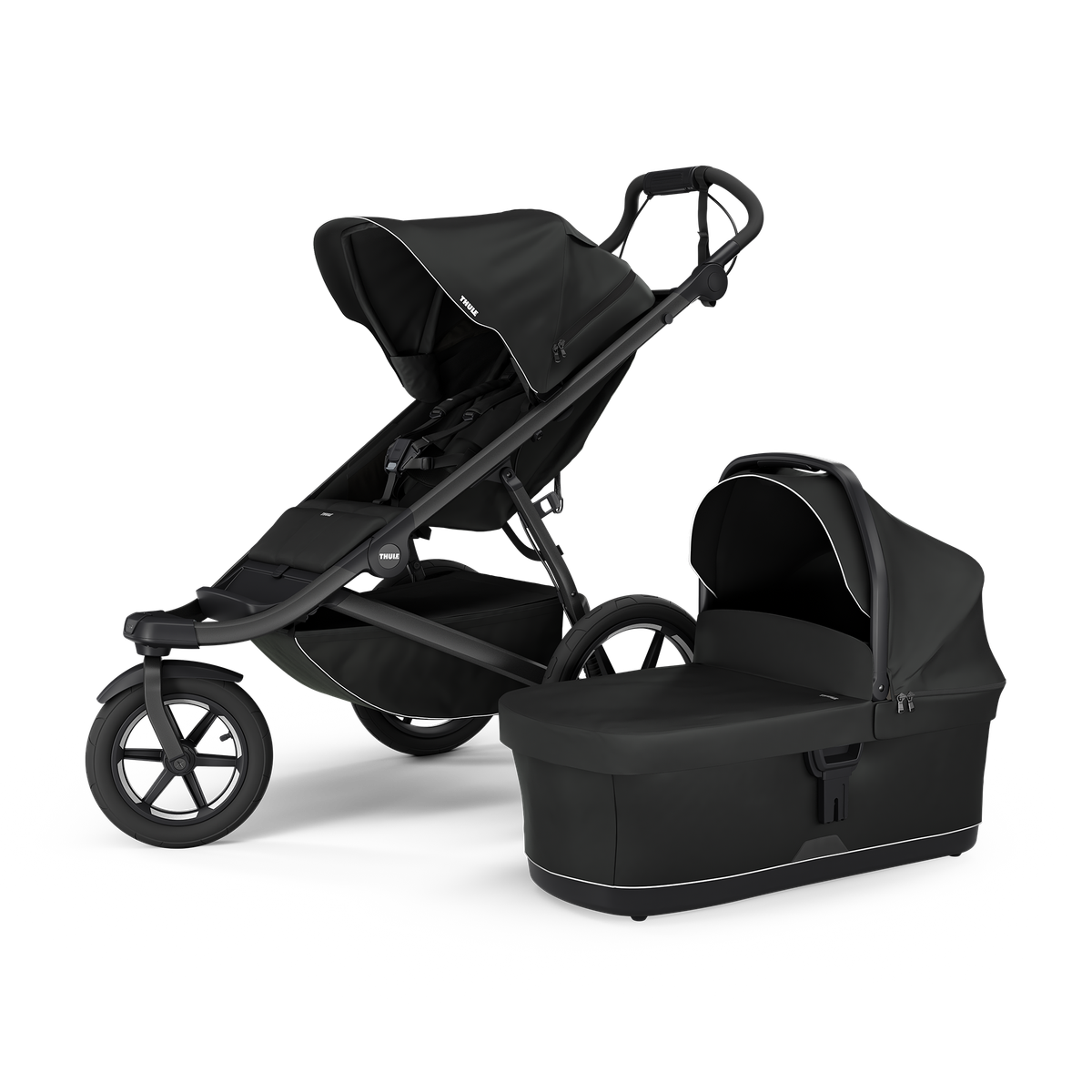 Thule Urban Glide 3 2-in-1 bundel - Zwart