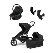 Thule Urban Glide 3 + Thule Maple pasgeborene bundel - Zwart