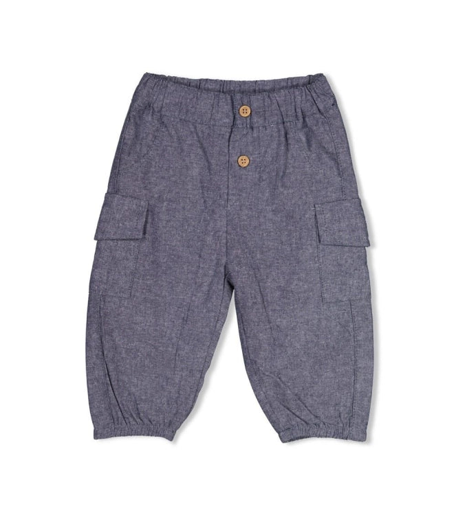 Broek chambray - Built for Fun