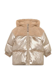 Kids Winterjas - Warm Taupe