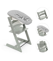 Glacier Green Stoel + Newbornset + Babyset