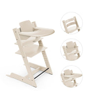 Vanille white stoel + Babyset + Tray