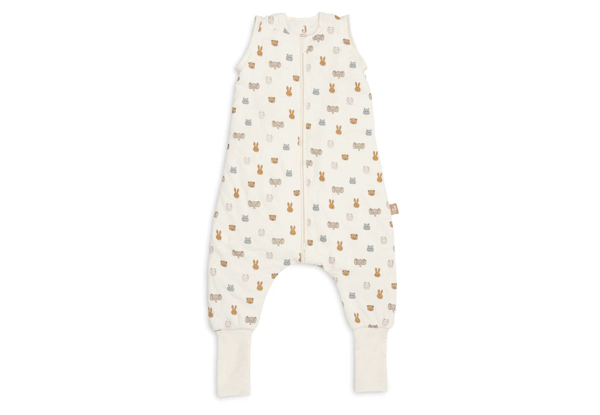Slaapzak met Voeten en Afritsbare Mouwen – Jollies Sand - 80/86 cm