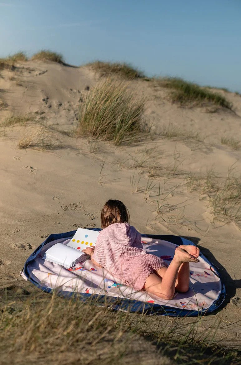 PLAY AND GO NOOMAD 2-IN-1 OPBERGZAK SPEELMAT - BEACH