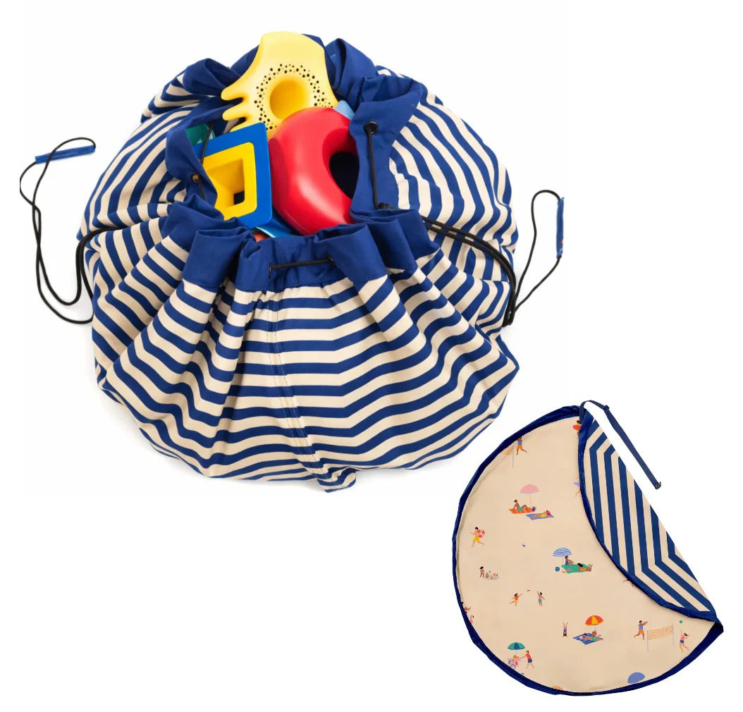 PLAY AND GO NOOMAD 2-IN-1 OPBERGZAK SPEELMAT - BEACH