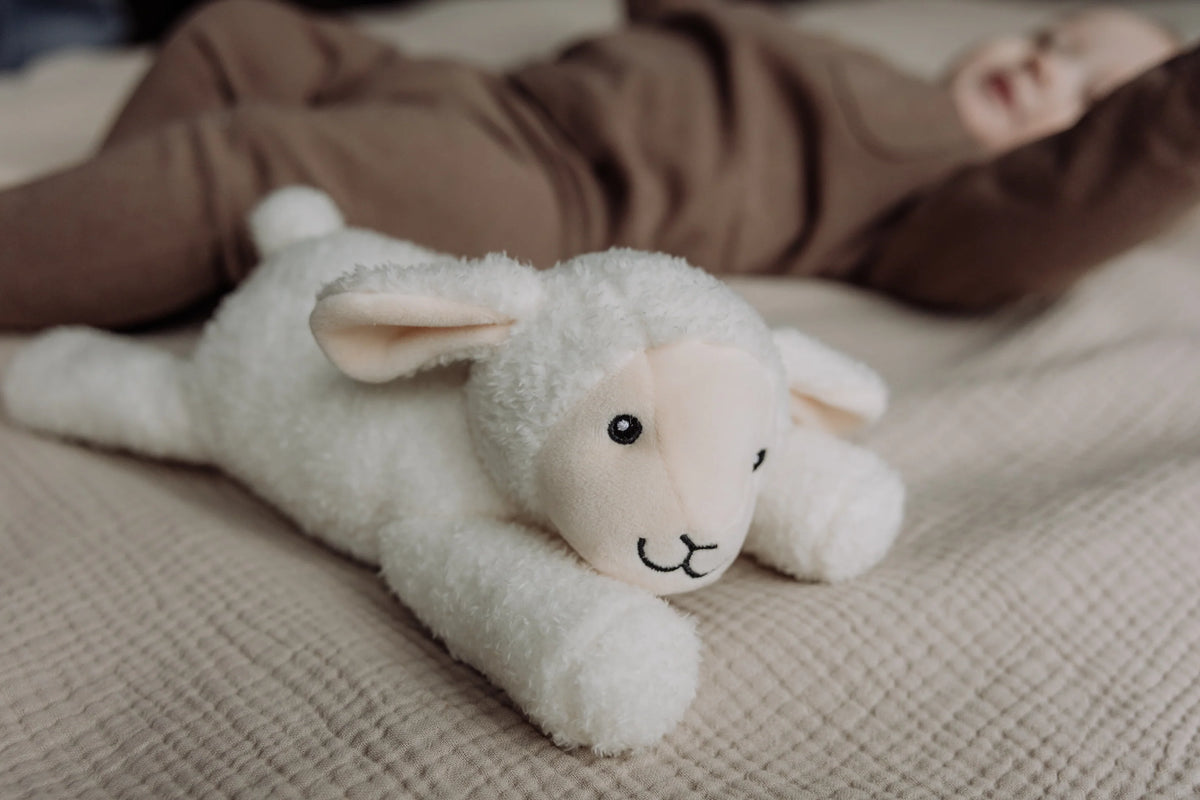 Rosie – Hartslag Knuffeldoekje Beige