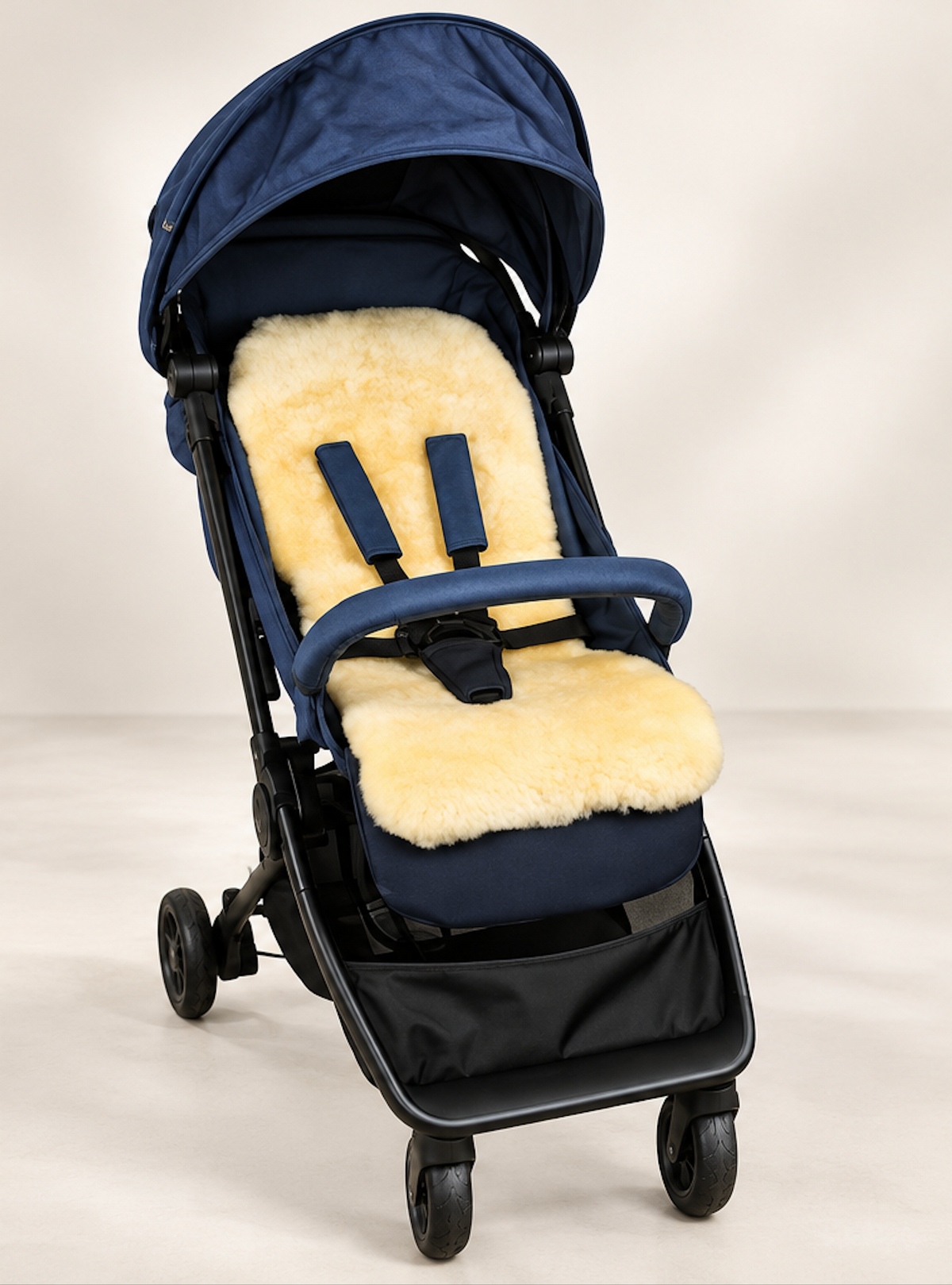 Schapenvacht Inlegger voor Buggy & Kinderwagen