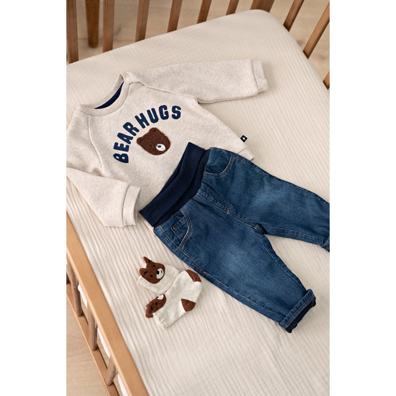 Sweater Winter Denims – Taupe Melange