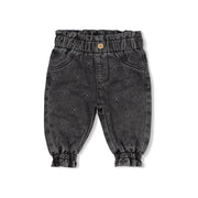 Denim Broek met Borduursels – Winter Denims