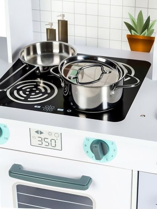 Angelove Grote Houten Speelkeuken met Wasmachine en Accessoires - Casteleyn