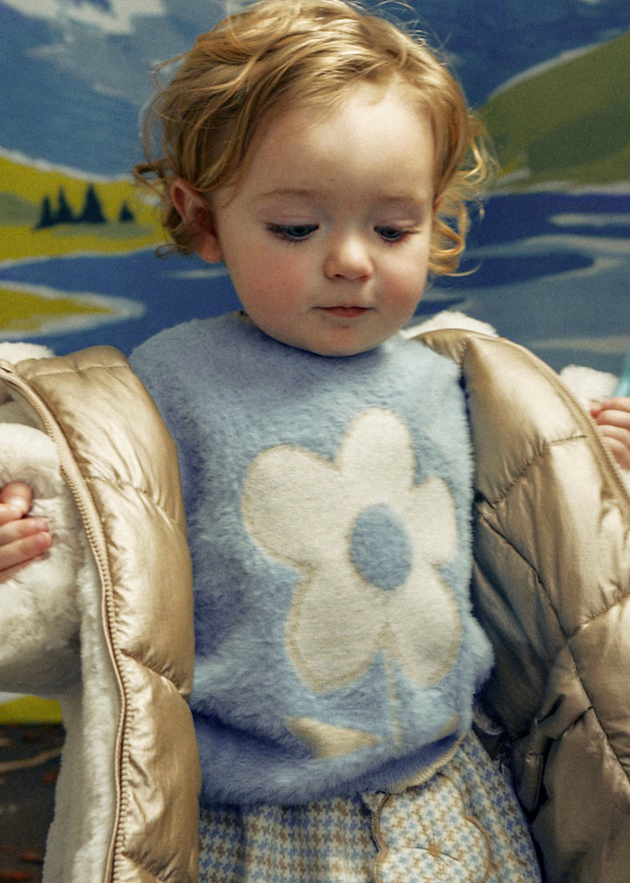 Baby reversible jas