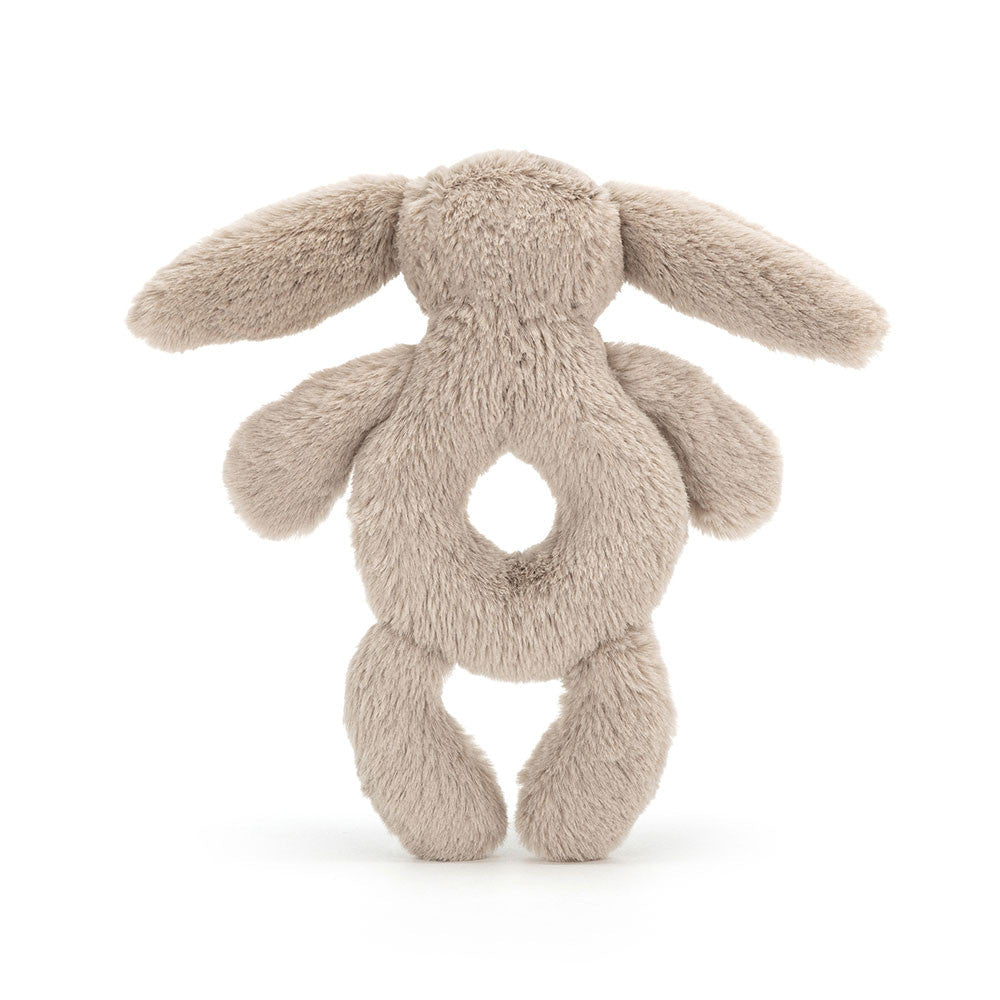 Bashful Bunny Ring Rattle Beige - Casteleyn