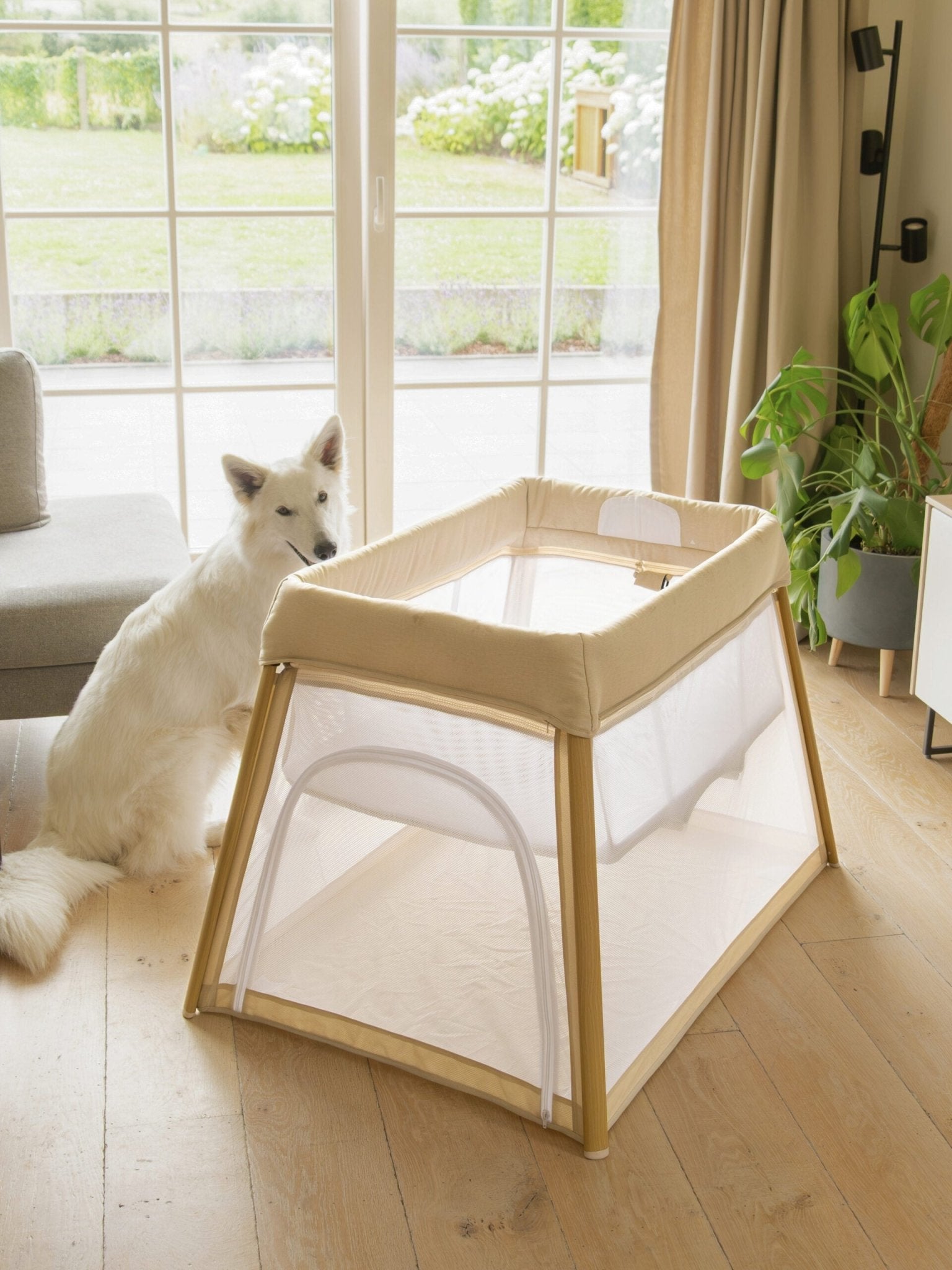 Bo Jungle Reisbedje Pure White - Casteleyn