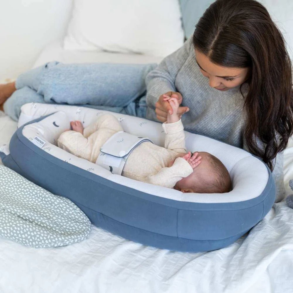 Cocoon - Babynestje - Blue Grey Moon - Casteleyn