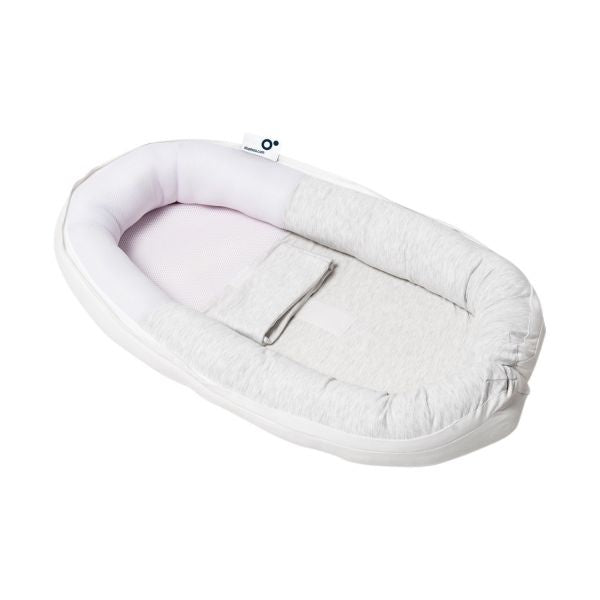 Doomoo Cocoon - Babynestje - Organisch Katoen - 74 x 46 cm - Chine White