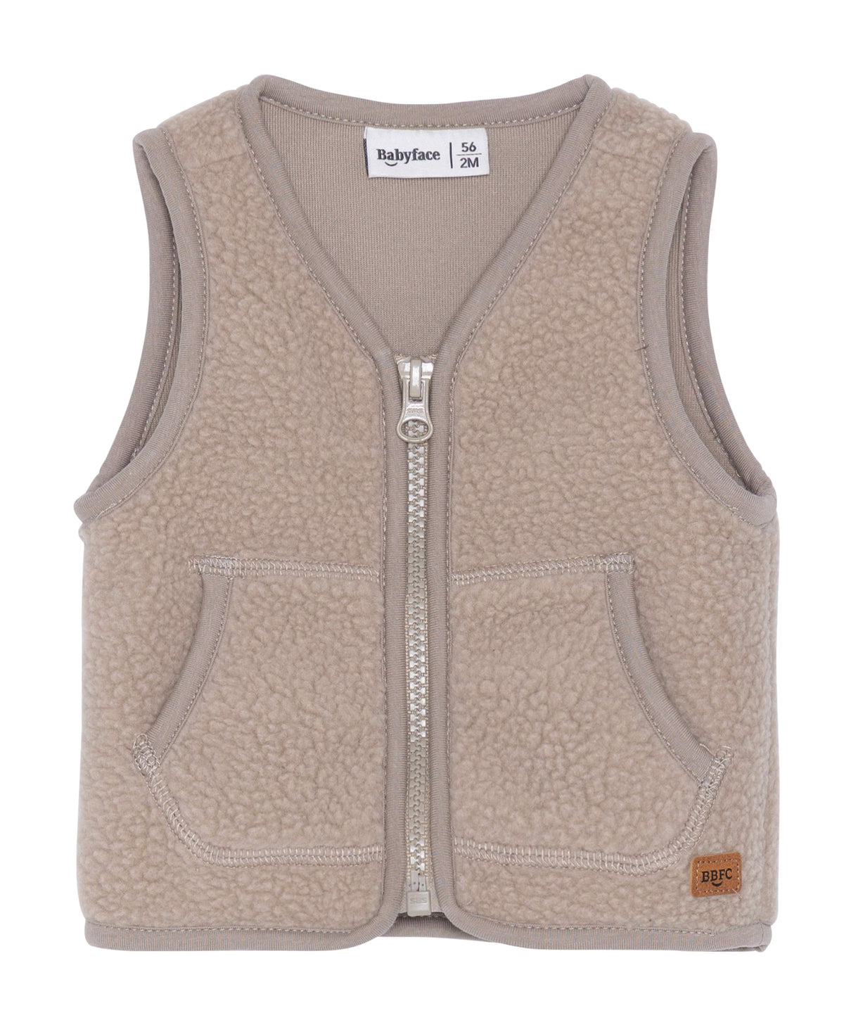 Jongens Gilet – Beige