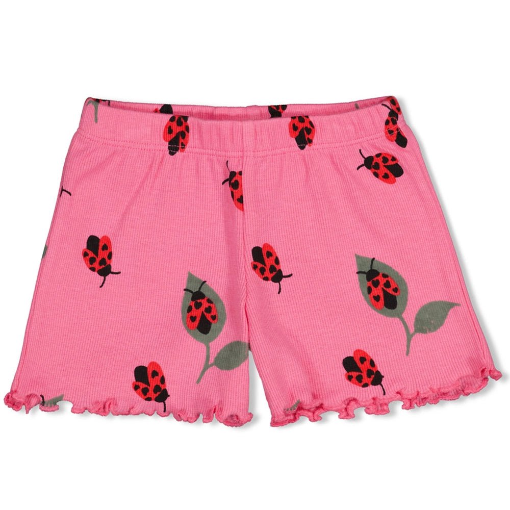 Feetje premium meisjes shortama - Lily Ladybug - Casteleyn