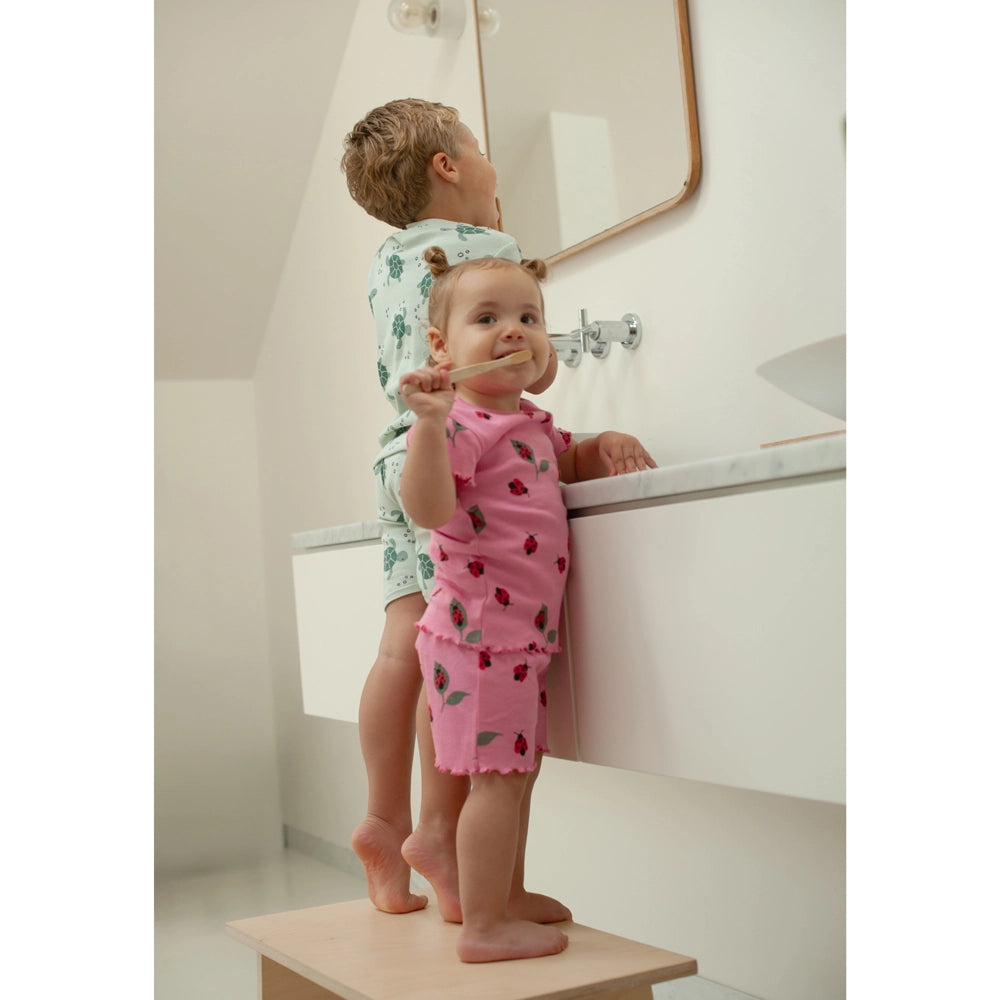Feetje premium meisjes shortama - Lily Ladybug