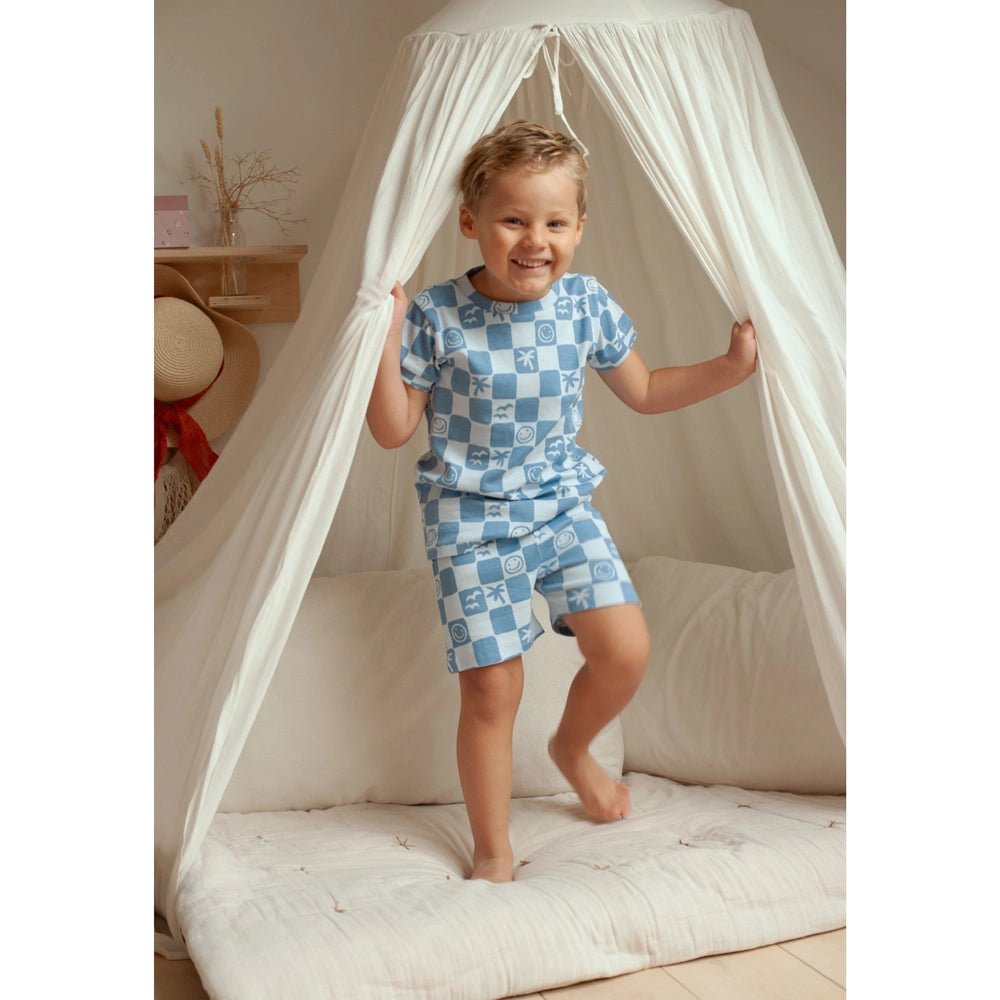 Feetje Premium Pyjama Chase Check - Casteleyn