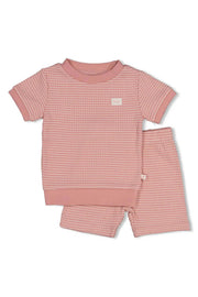 Feetje wafel shorama Mauve - Casteleyn