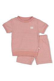 Feetje wafel shorama Mauve 