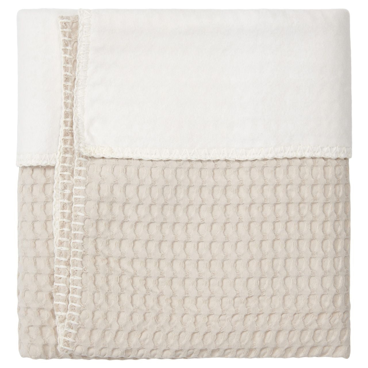 Koeka wiegdekenCotton Fleece Wafel Amsterdam 