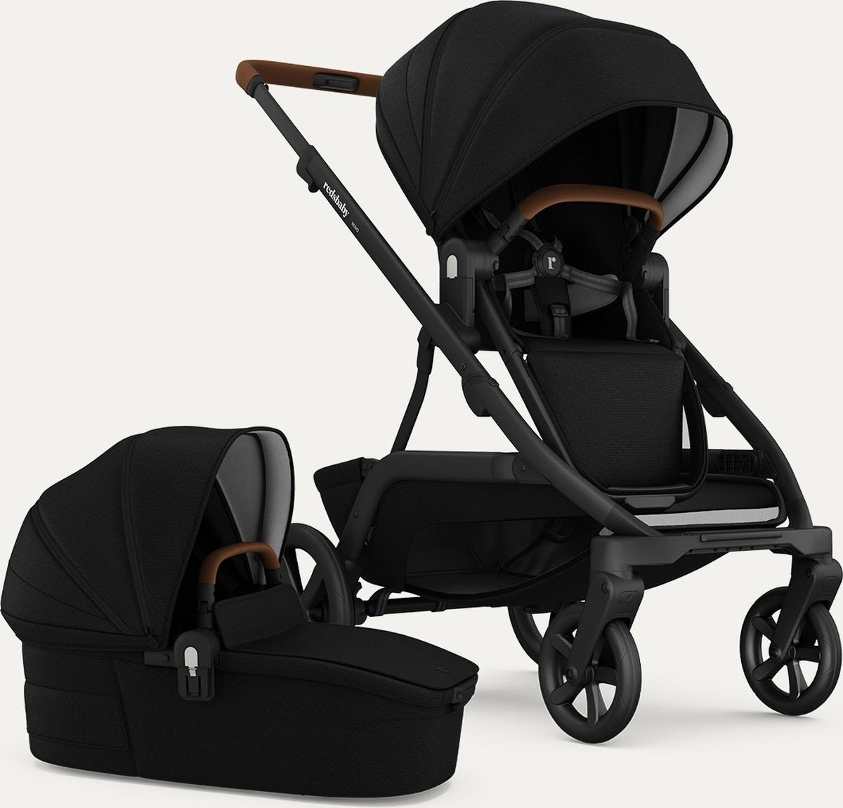 NUVO Single (Kinderwagen + Bassinet) - Black
