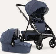  NUVO Single (Kinderwagen + Bassinet) - Blue Slate