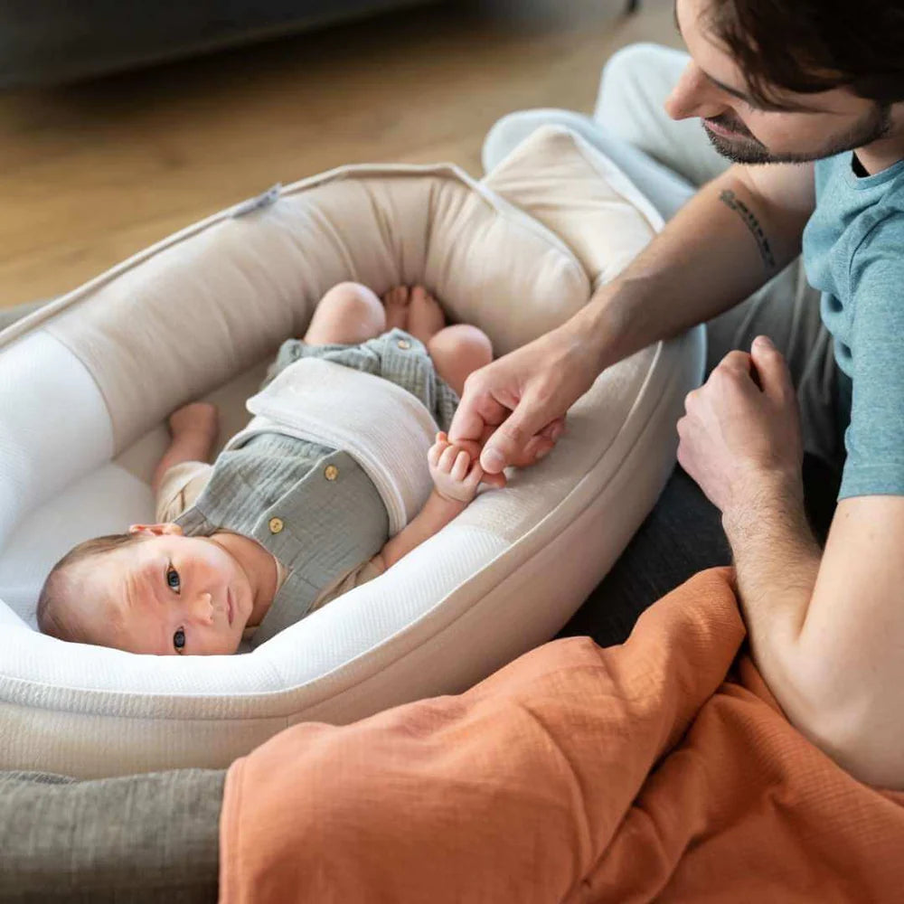 Doomoo cocoon babynest tetra jersey sand 