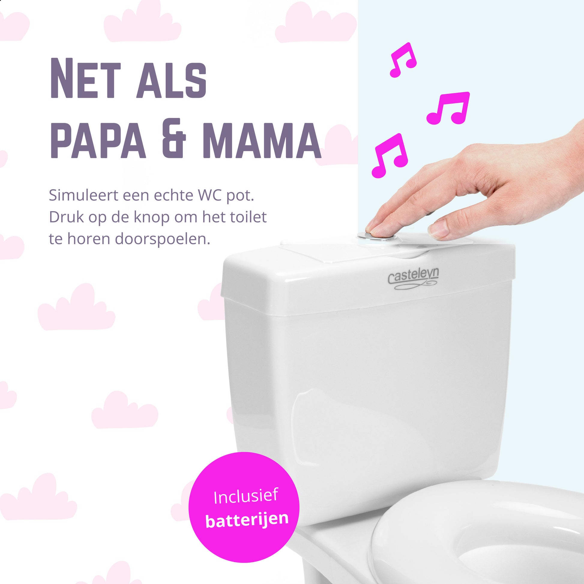 WC-trainer voor peuters – Toilettrainer voor zindelijkheidstraining | Casteleyn