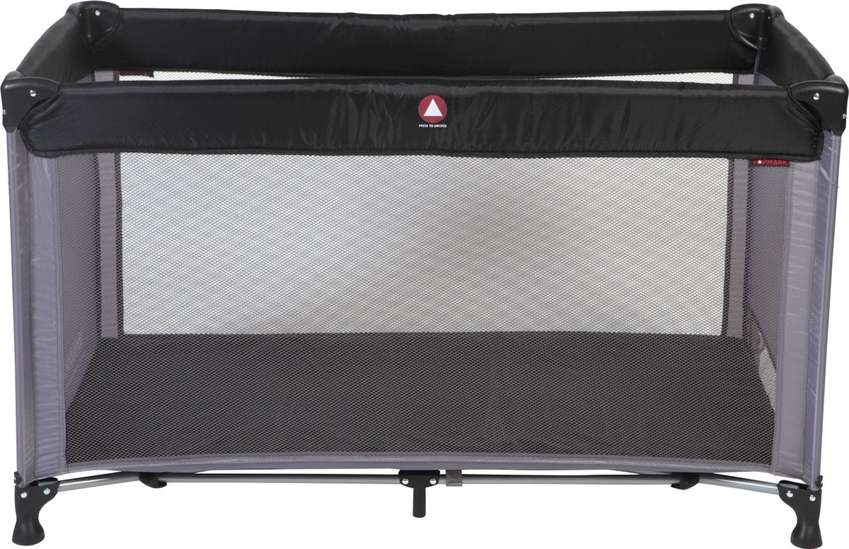 Charlie - Campingbedje - Black