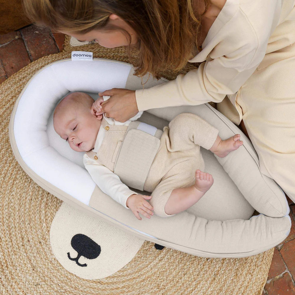 Doomoo cocoon babynest tetra jersey sand 
