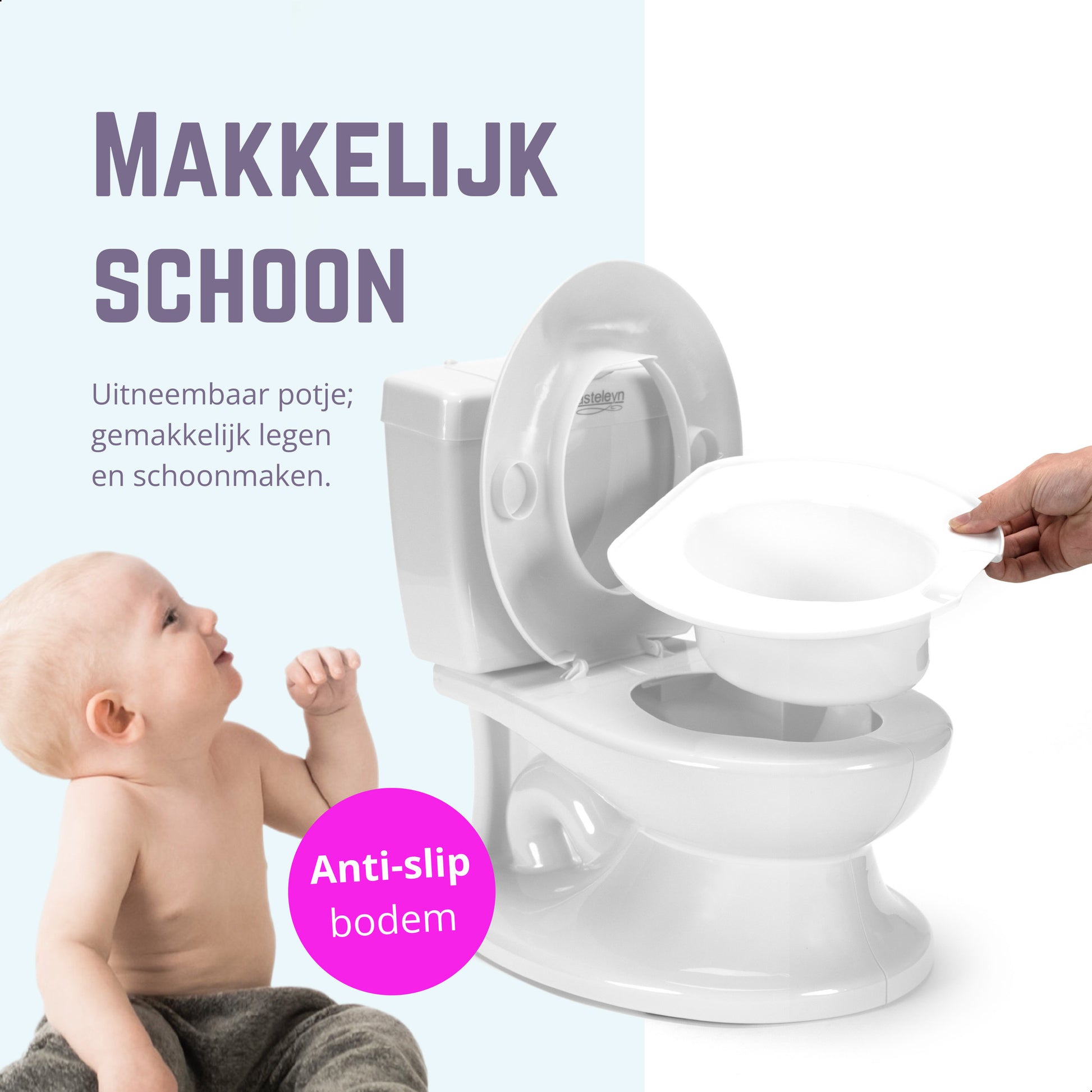 WC-trainer voor peuters – Toilettrainer voor zindelijkheidstraining | Casteleyn
