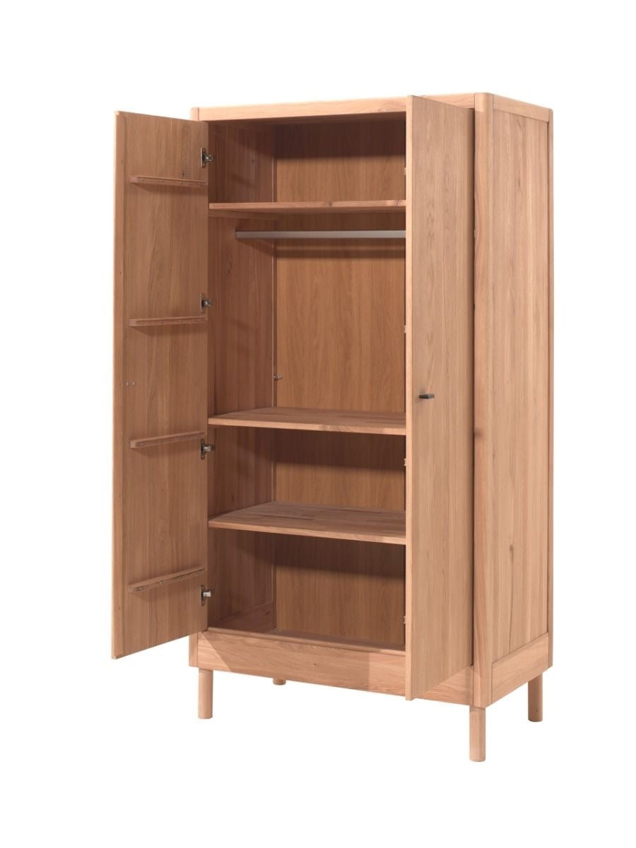 Kledingkast Forrest – 2-Deurs – Eik
