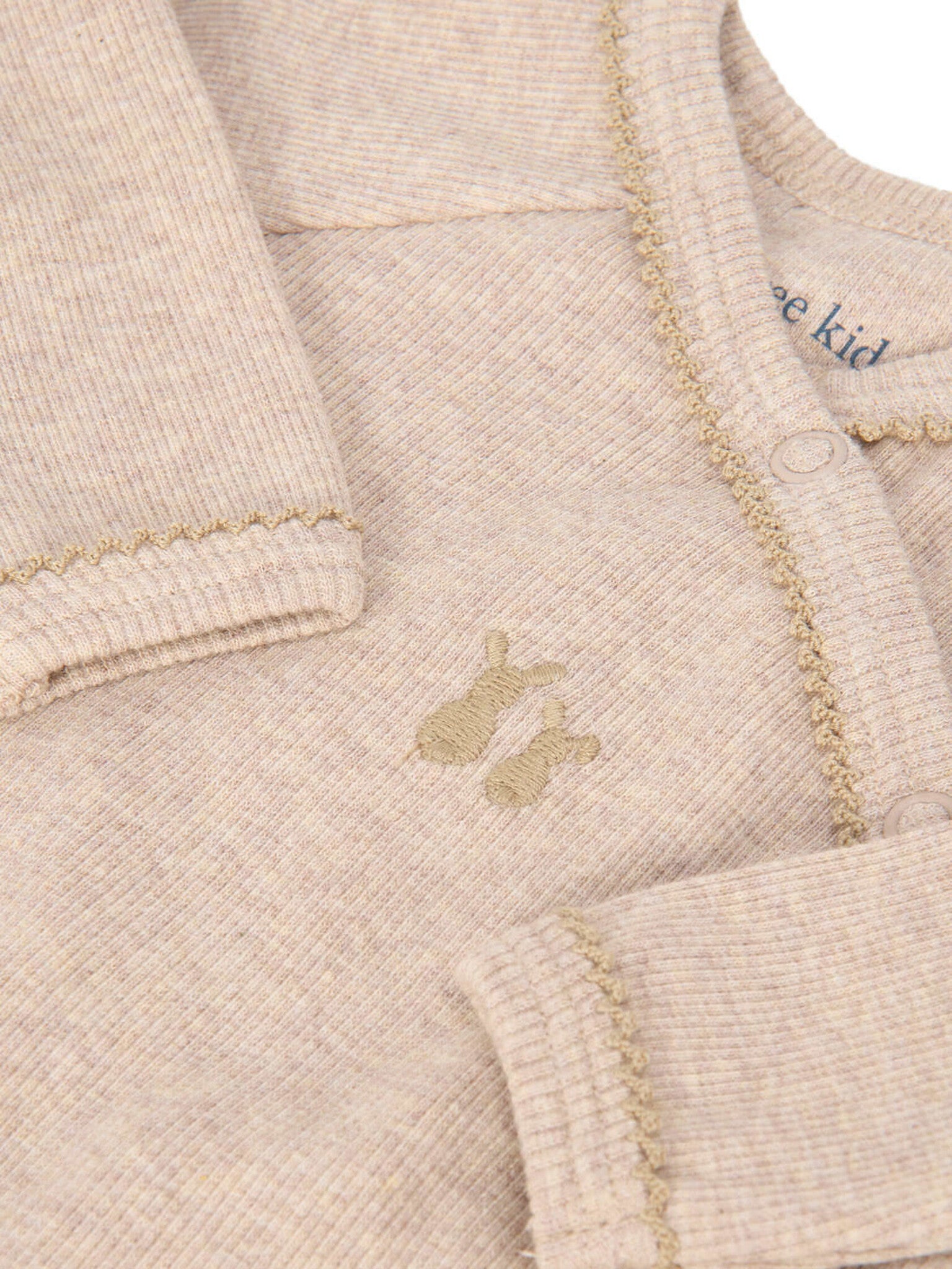 Poetree kids Teddy new born babypakje rib Camel