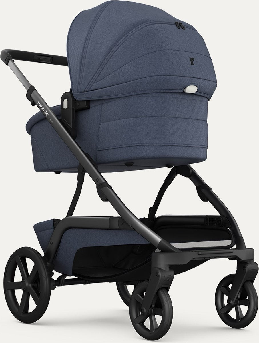  NUVO Single (Kinderwagen + Bassinet) - Blue Slate