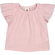 Müsli Seersucker Stripe Frill Top maat 56