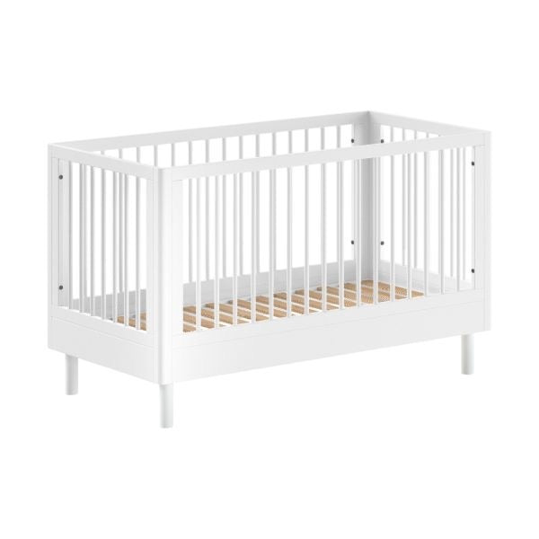 Forrest Babybed Met Ombouw - 70 x 140 cm - Beuk Wit