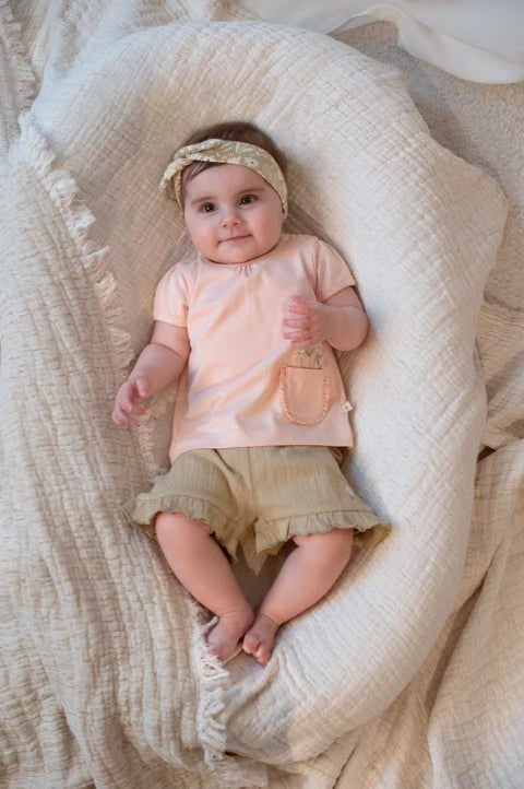 Feetje short crinkle ruches maat 56 