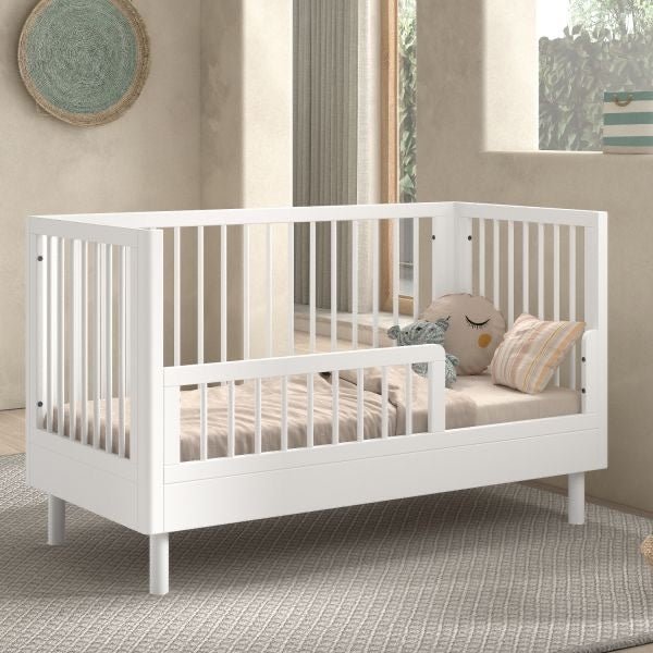 Forrest Babybed Met Ombouw - 70 x 140 cm - Beuk Wit - Casteleyn