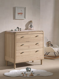 Forrest commode - 3 laden - eik