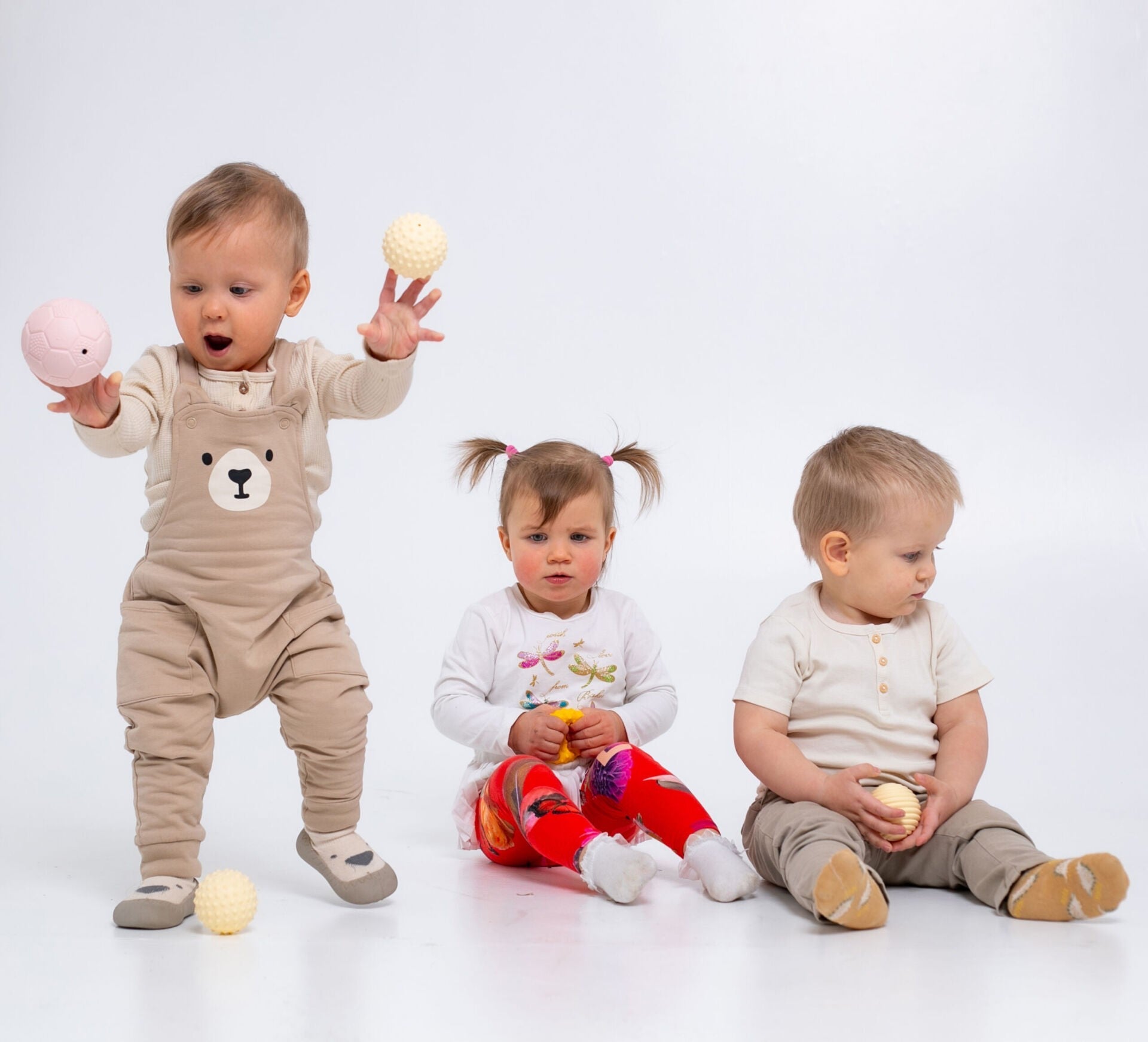 Gerardo's Toys Sensorische Ballen Set voor Baby's – 7 stuks - Casteleyn