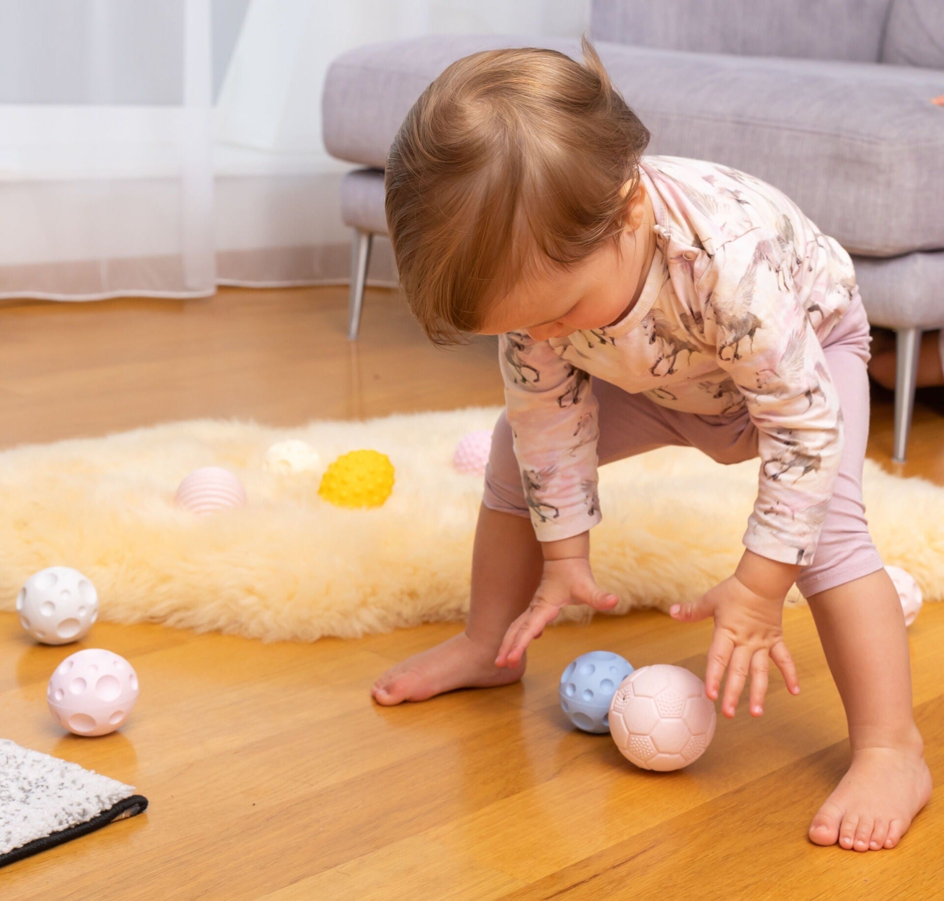 Gerardo's Toys Sensorische Ballen Set voor Baby's – 7 stuks - Casteleyn